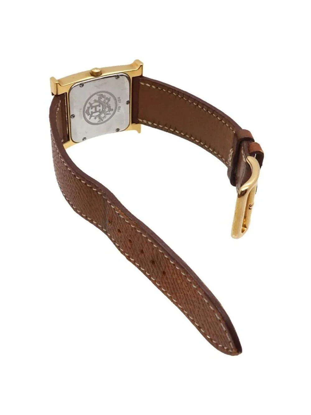 Hermes H Watch Ivory Quartz